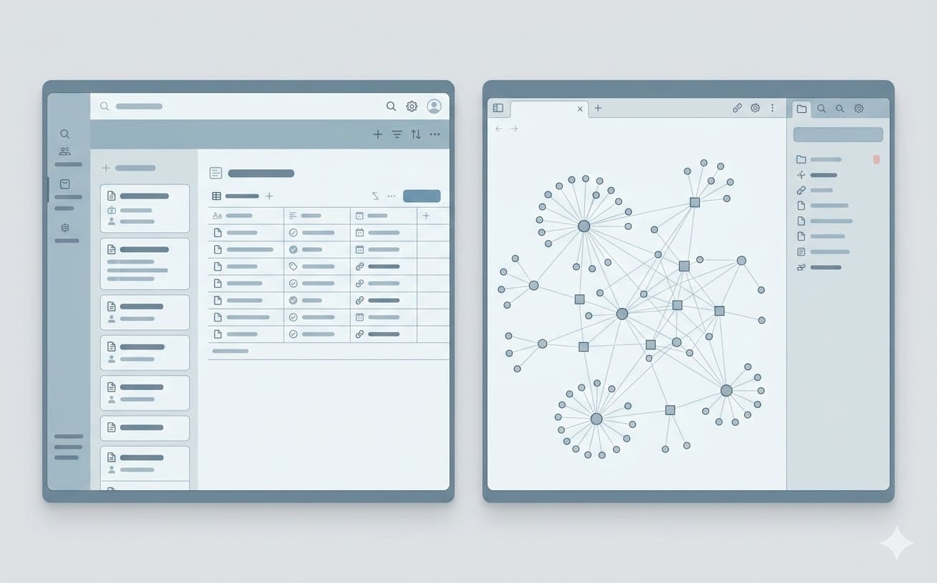notion vs obsidian сравнение инструментов для заметок